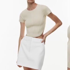 Babaton Sculpt Knit Bustier Top